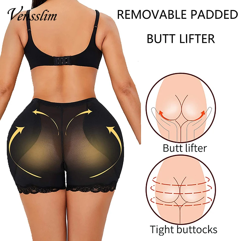 Women Padded Panty Push Up Butt Lifter Briefs Hip Enhancer Seamless Tummy Control Panties Pads Buttocks Lingeries Shapewear