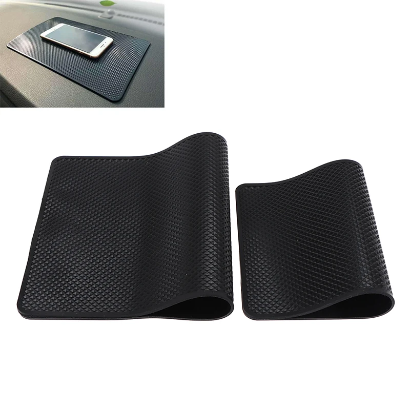 Car Dashboard Sticky Anti-Slip PVC Mat Non-Slip Sticky Gel Pad For Phone key