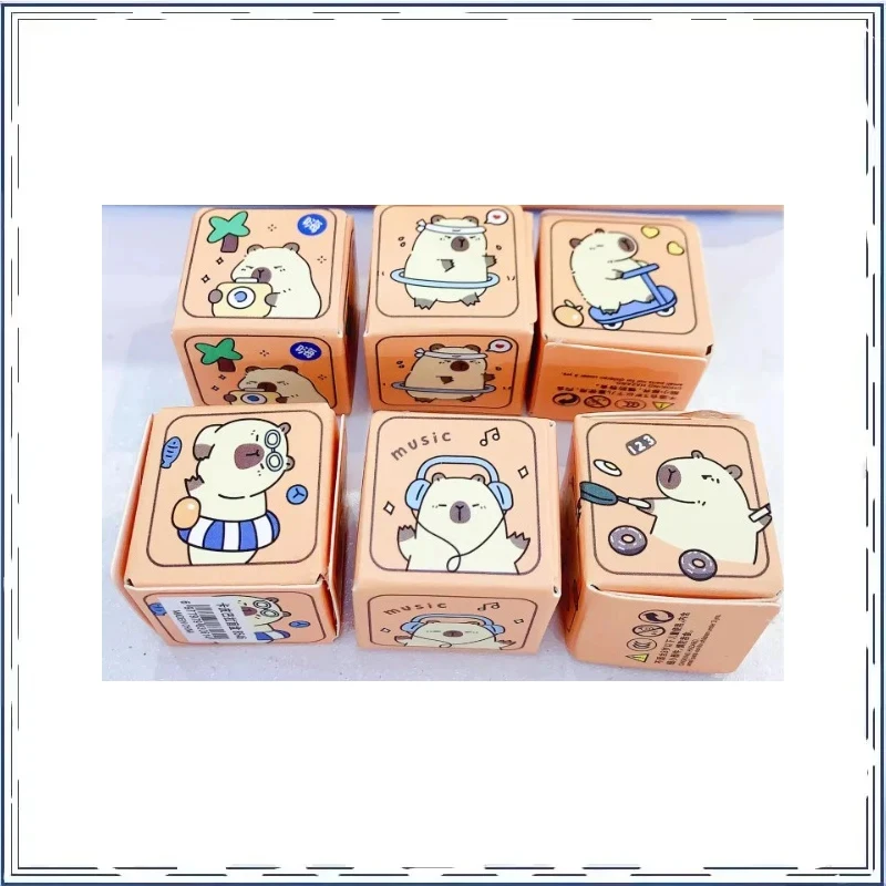 

Cute Capybara Fridge Magnet Fridge Magnet Three-dimensional Mini Brinquedos Children's Day Gifts Action Figure Model Toys