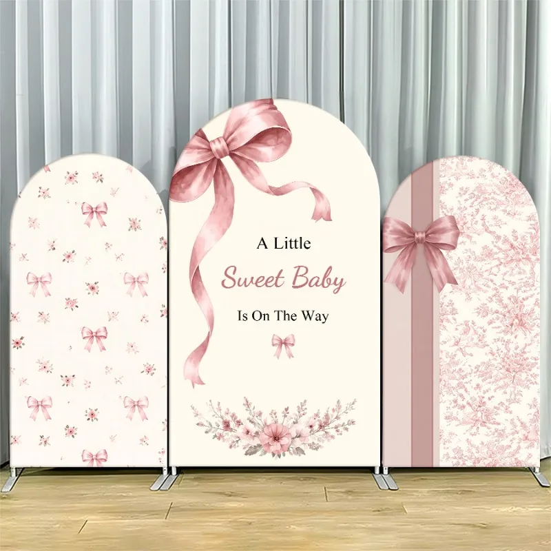 

Arch Backdrop Cover Single Side White Greenery Floral Party Decoration Photo Booth Background Event Supplies Celebration Props