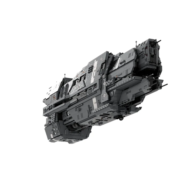 Modelo de nave espacial moc blocos de construção valiant classe super pesado cruiser modelo tecnologia tijolos montagem presentes do feriado conjunto brinquedo