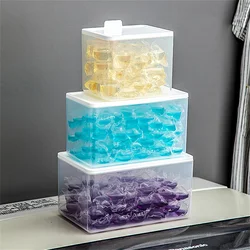 3 Sizes Laundry Pods Container Storage Box Airtight Waterproof For Laundry Room Washing Powder Laundry Beads Organization Decor