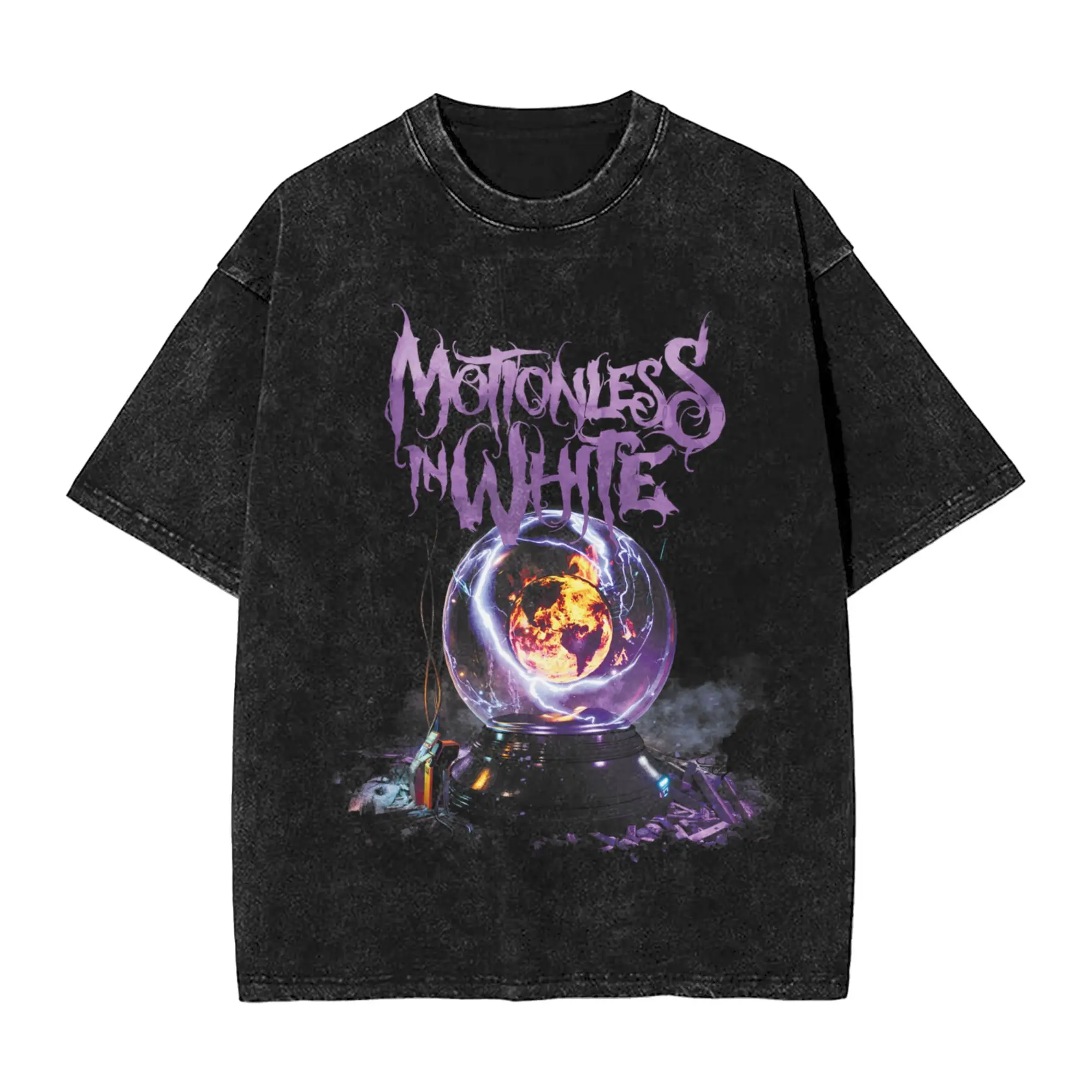 Motionless In White T Shirt Men 100% Cotton Awesome T-Shirt Crewneck  Tee Shirt Short Sleeve Clothing Plus Size