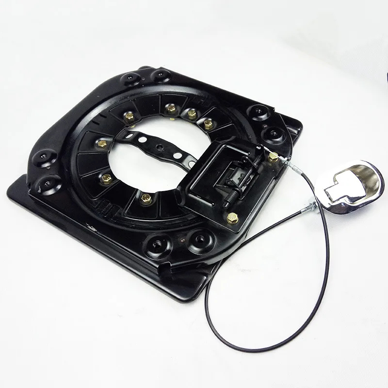 360 ° rotating RV seat adjustable rotating base, with handle modification accessories thickened camper rotating chassis