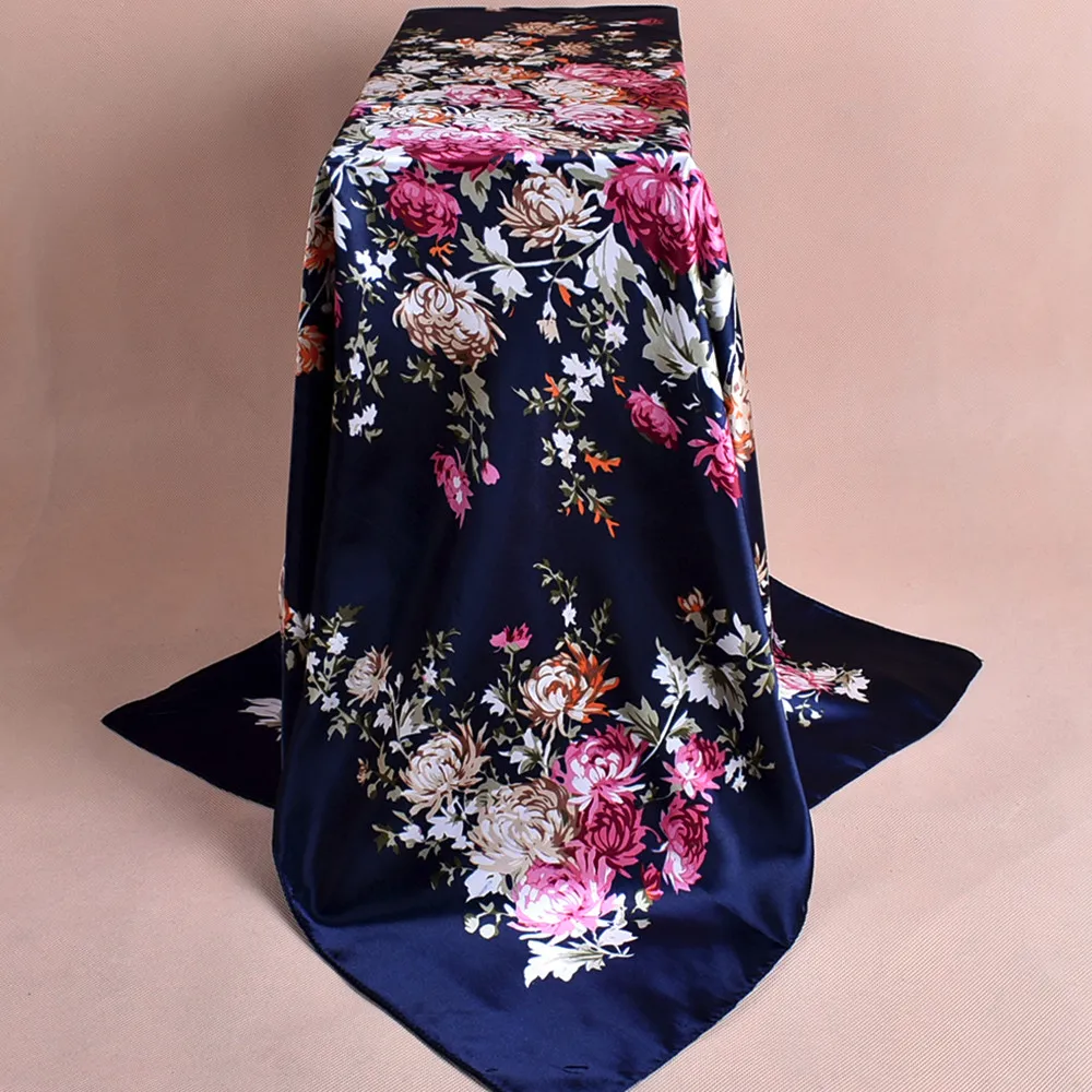 Soft Fashion Shawl Wraps Ladies Scarf Scarves Women Printed Silk Scarf Silk Women Blanket Scarfs for Women Christmas Scarf Women