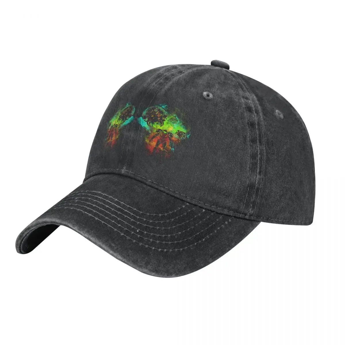 Washed Men's Baseball Cap Bounty Hunter Of Space Trucker Snapback Caps Dad Hat Metroid Samus Aran Game Golf Hats