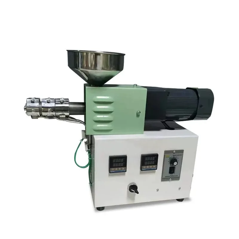 Small Pelletizing Extruder Diy Scale Material Plastic Small Lab Scale Desktop Extruder Screw Machine Granulating Line