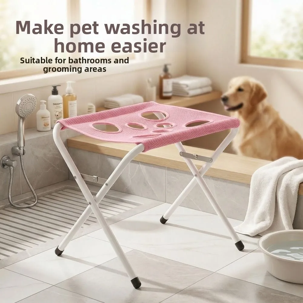 New Stable Pet Bath Stand Non-slip Free Hands Pet Grooming Hammock Fixed Artifact Small Dog and Cat view 2