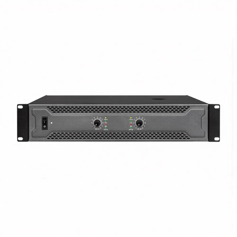 Professional Digital 2-Channel 1200W*2 Class High Power Sound Amplifier Receivers for Outdoor Events