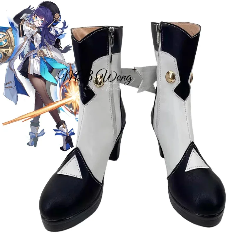 Gra Honkai Star Rail Pelageya Sergeyevna Buty do Cosplayu Kostiumy Rekwizyty Halloween Karnawał Impreza Szyte na Zamówienie