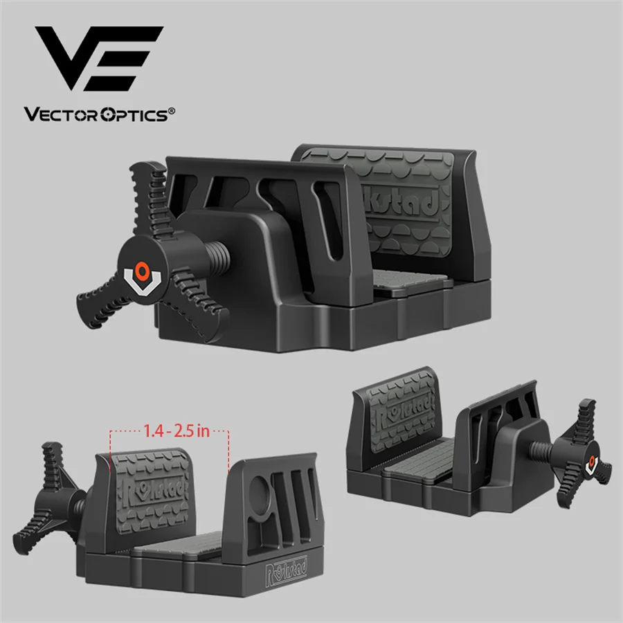 Vector Optics Saddle Mount Rifle Adapter for Tripod Clamping Range From 35-65mm Most Rifles Mount Aluminum Alloy