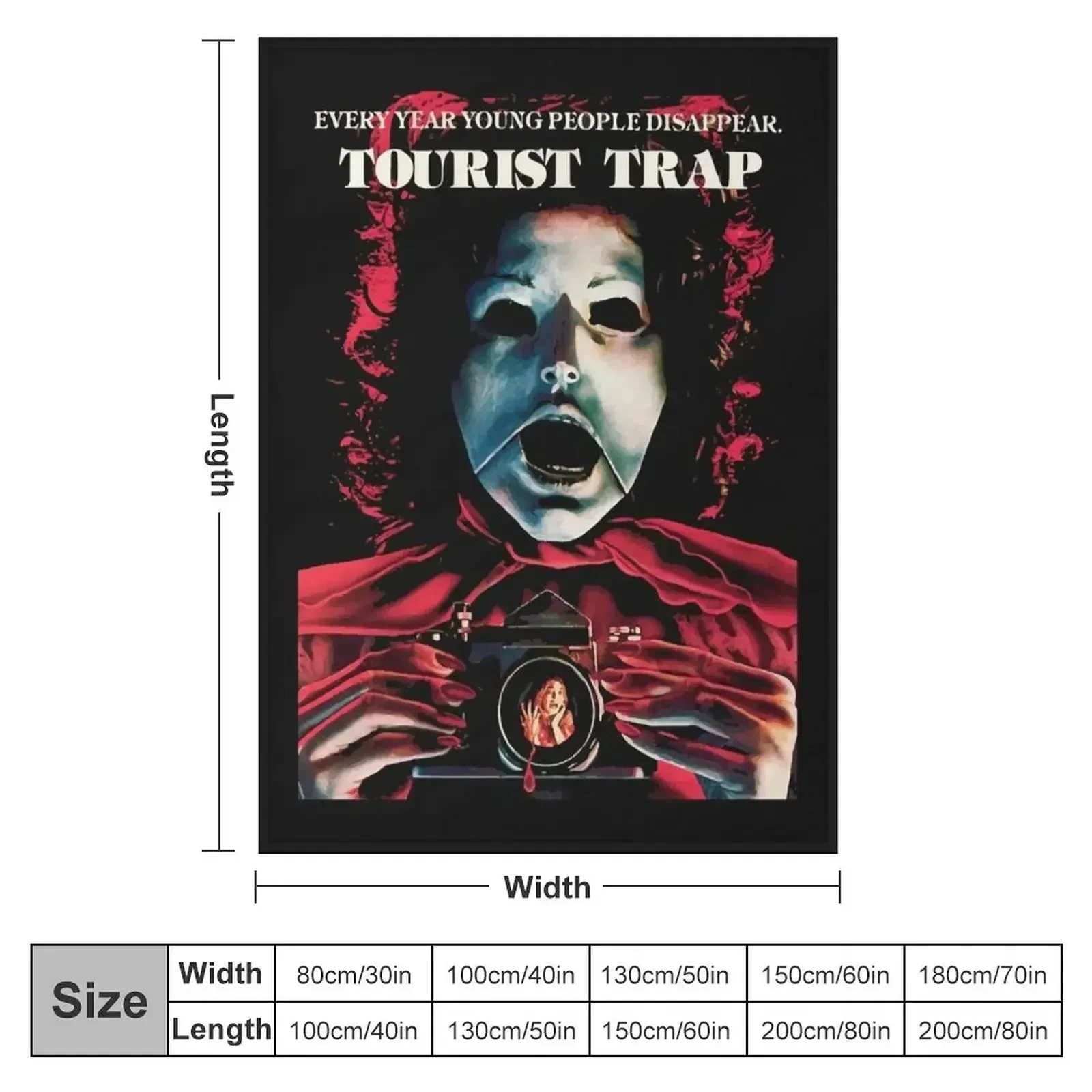 Tourist Trap Classic T-Shirt Throw Blanket sofa bed Decorative Sofas Vintage Blankets