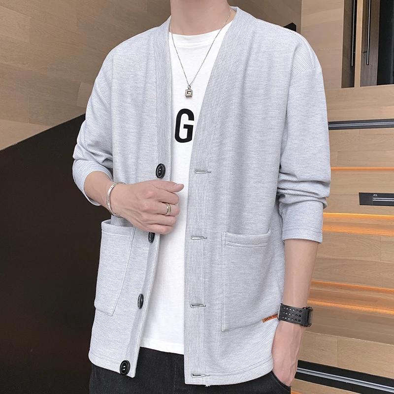 2024 Men\'s Jacket Summer Ice Silk Quick Drying Jacket High-End Business Casual Waistcoat Solid Color All-In-One Trench Coat 5XL