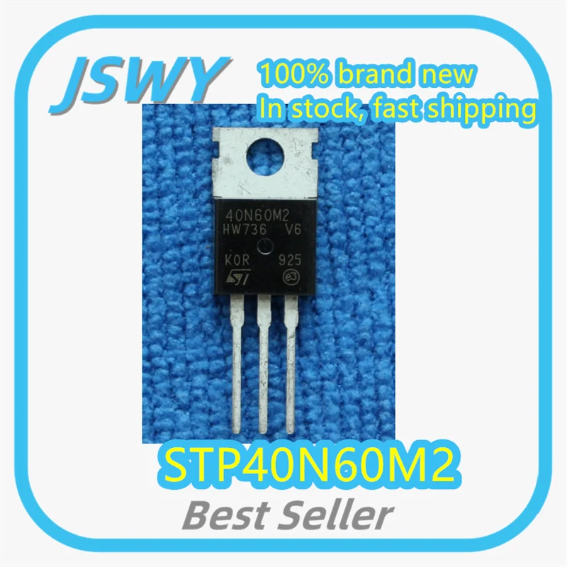 

(5/50pcs) STP40N60M2 Silk Screen 40N60M2 TO-220 Field Effect Transistor Integrated Circuit IC Brand New Original Fast Shipping
