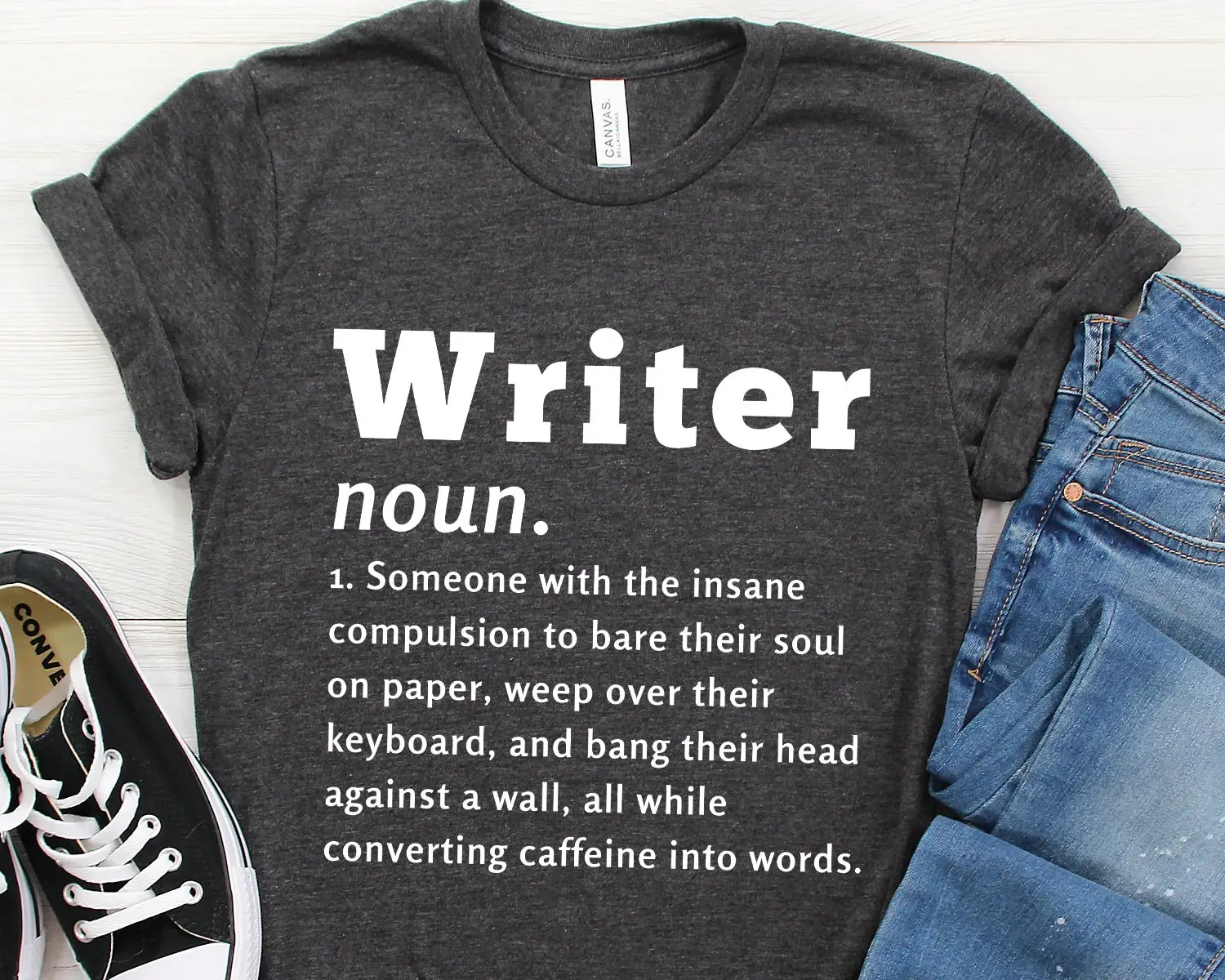 Writer Definition T Shirt JournalisT Novel Writers Journalism Womens for