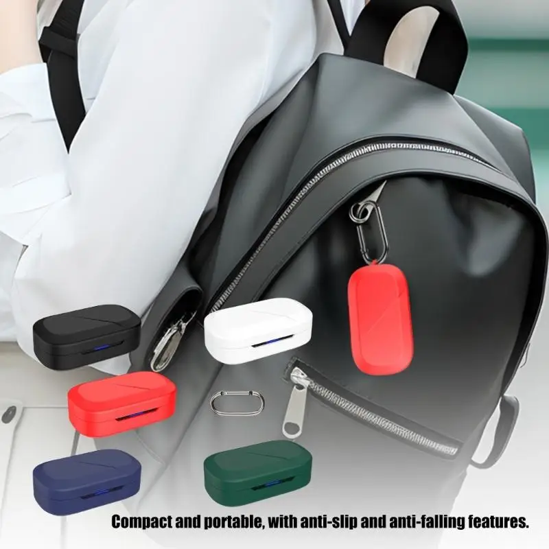 

R53C Protective Sleeve Housing Waterproof for ROG Cetra Open Earbuds Shockproof Offering Comprehensive Dust and Water Defense