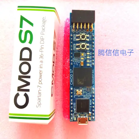 XU 410-376 Digilent cmod S7 FPGA Spartan-7 module Xilinx Spartan-7 FPGA (XC7S25-1CSGA225C)