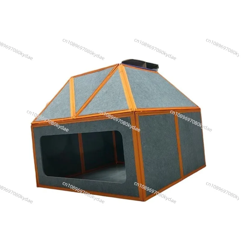 Giant Modular Panel Pole Structure for Children's Magnetic Game Room Fortress Building Kit, Used for Creative Indoor Games