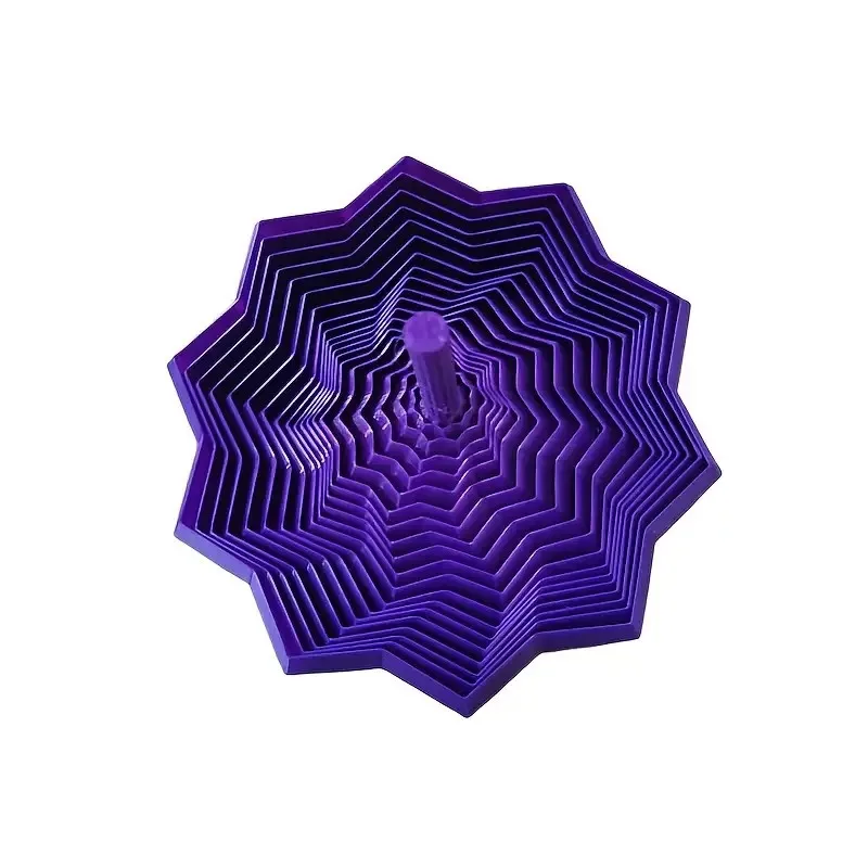 3D-geprinte uitgebreide zintuiglijke fidget ster fractal fidget zeshoek met handvatten honingraat wervelende spiraal ontwerp stressverlichting speelgoed