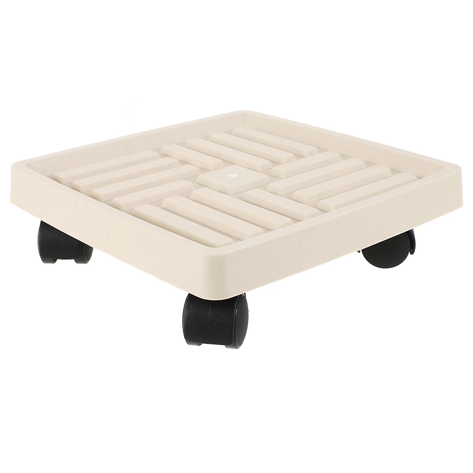 

Plant Tray PP Material with Wheels Rolling Planter Stand Movable Tray for Potted Plants Indoor Outdoor Plant Coasters