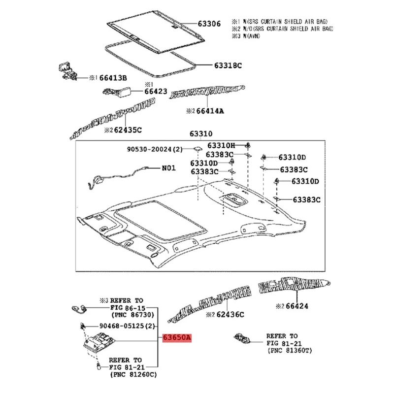 Car Roof Reading Light Assy 63650-33220-E0 For Toyota Camry Land Cruiser Aurion 2007-2011 Ceiling Map Lamp Glasses Case