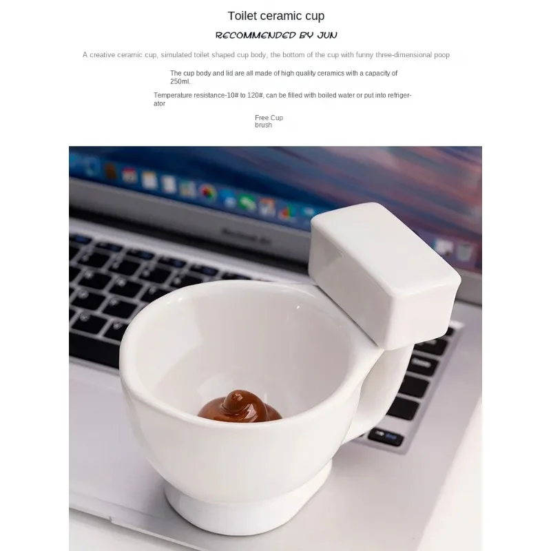 Toilet Tea Cup Funny Style Personality