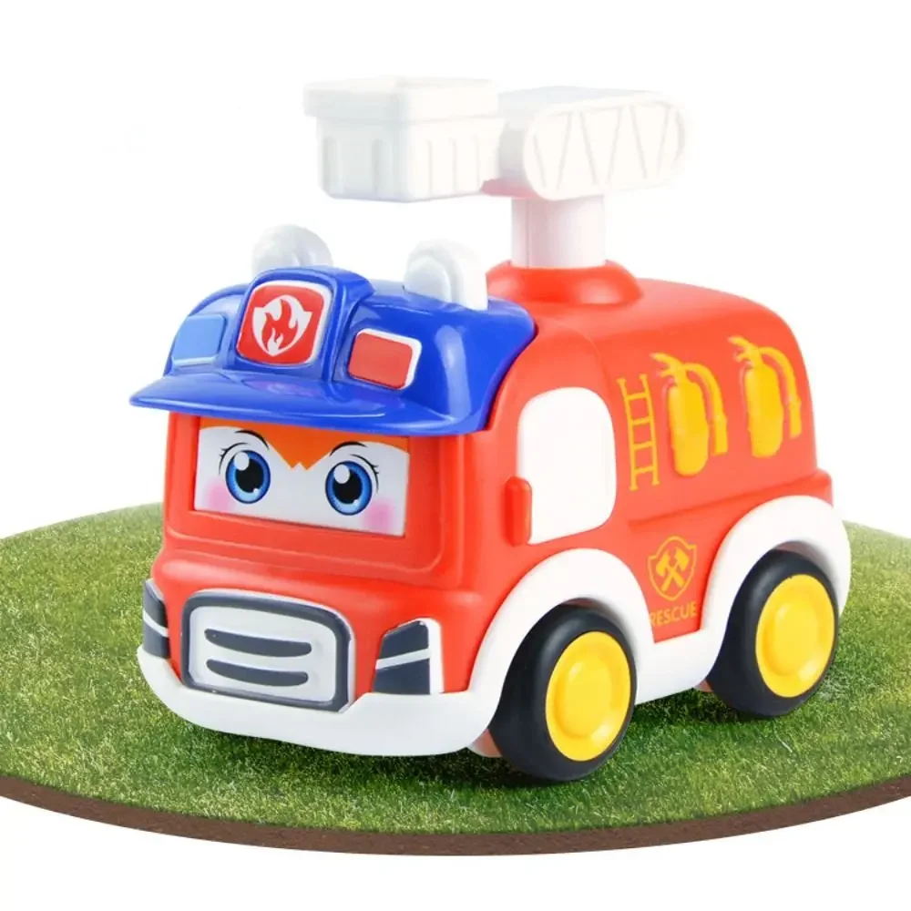 Creative Police Car Press and Go Car Toy Fire Truck Pull Back Push and Go Cars Mini Vehicles Vehicle Wind-up Cars Toys Baby