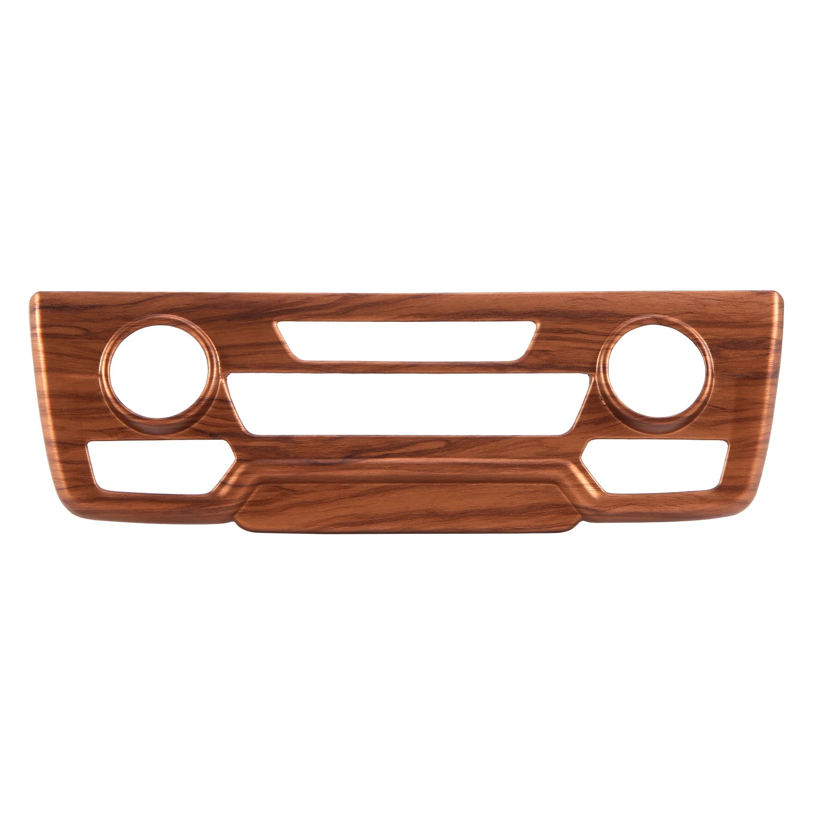 Peach Wood Grain Center Console CD Panel Cover Trim for Honda CRV CR-V 2017-2020