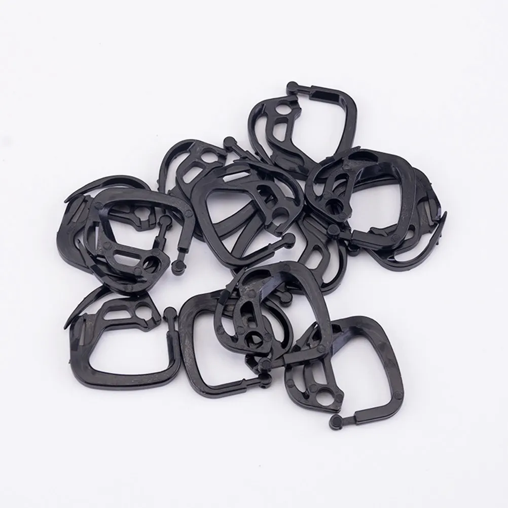 100Pcs Shade Net Clips Heavy Duty ABS Greenhouse Shade Cloth Fasteners Anti-Aging Lightweight Net Holders for Hanging Curtains