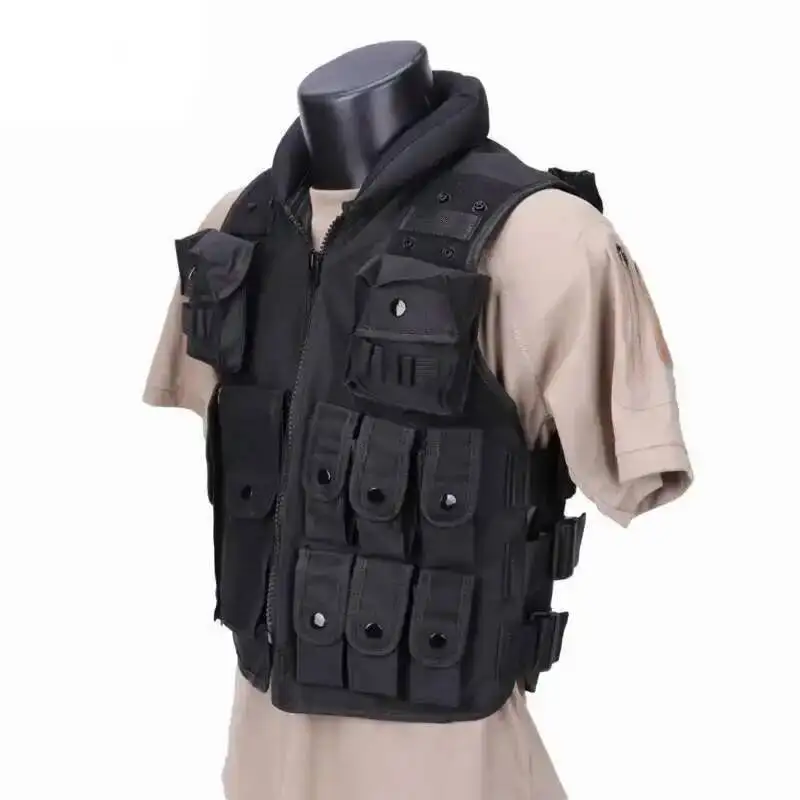 HKSH Men's Tide Dark Techwear Waistcoat Outdoor Tactical Vest Outdoor Security Training Equipment Chic Tank Tops Pockets  HK2208