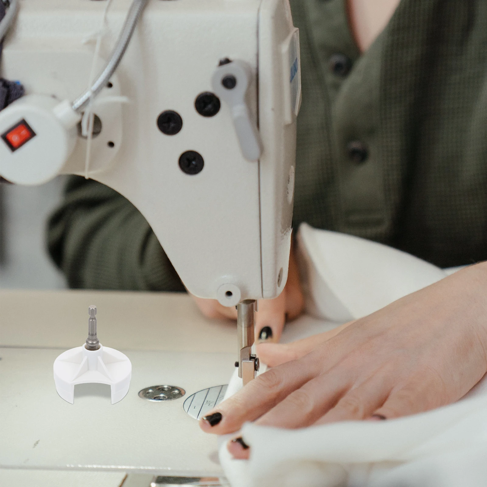 

Knitting Machine Adapter Abs Crank Handle Adaptor For Quick Knit Power Home Knitting Machine Accessory Part Tool