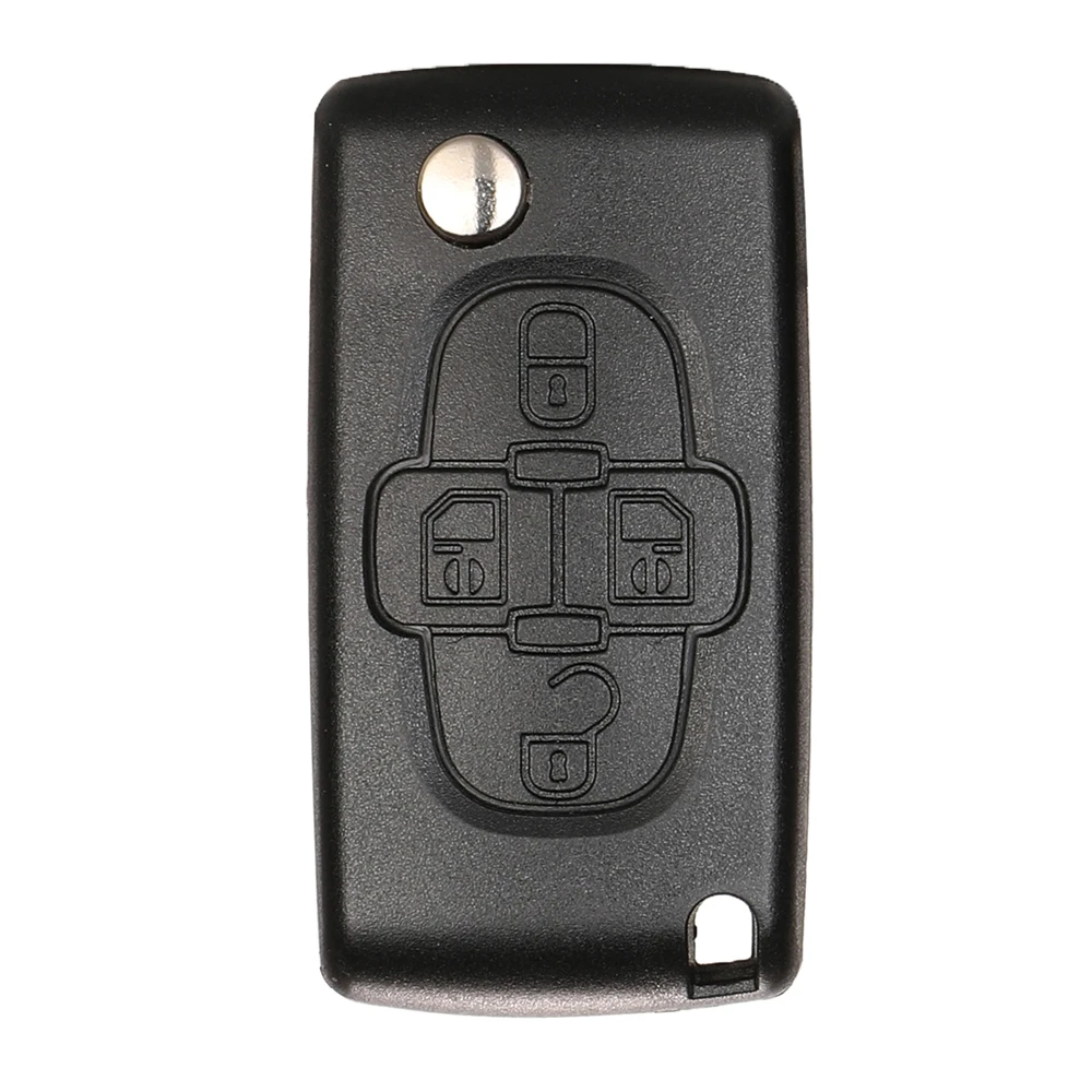 Jingyuqin Flip Remote Key Shell Für Peugeot 207 307 308 408 Partner Citroen 5 C6 Berlingo Picasso Xsara VA2 HU83 CE0536 CE0523