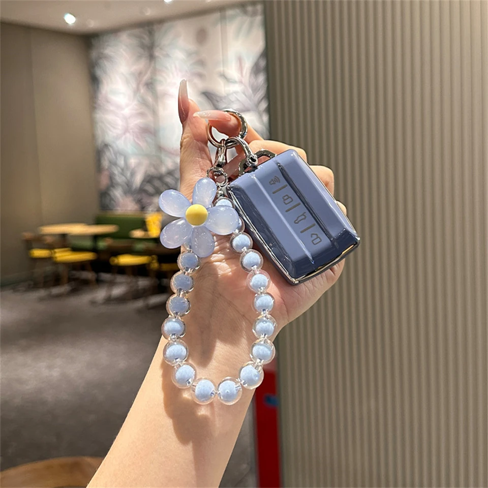 

TPU Car Key Case For Great Wall GWM WEY TANK 300 400 500 700 2025 Remote Key Cover Shell Holder Protector Fob women Styling