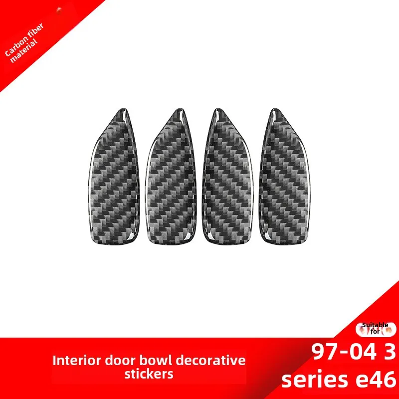 

Suitable for Bmw97-04Old Style3Seriese46Interior Car Door Inner Bowl Decoration Sticker Carbon Fiber Modification