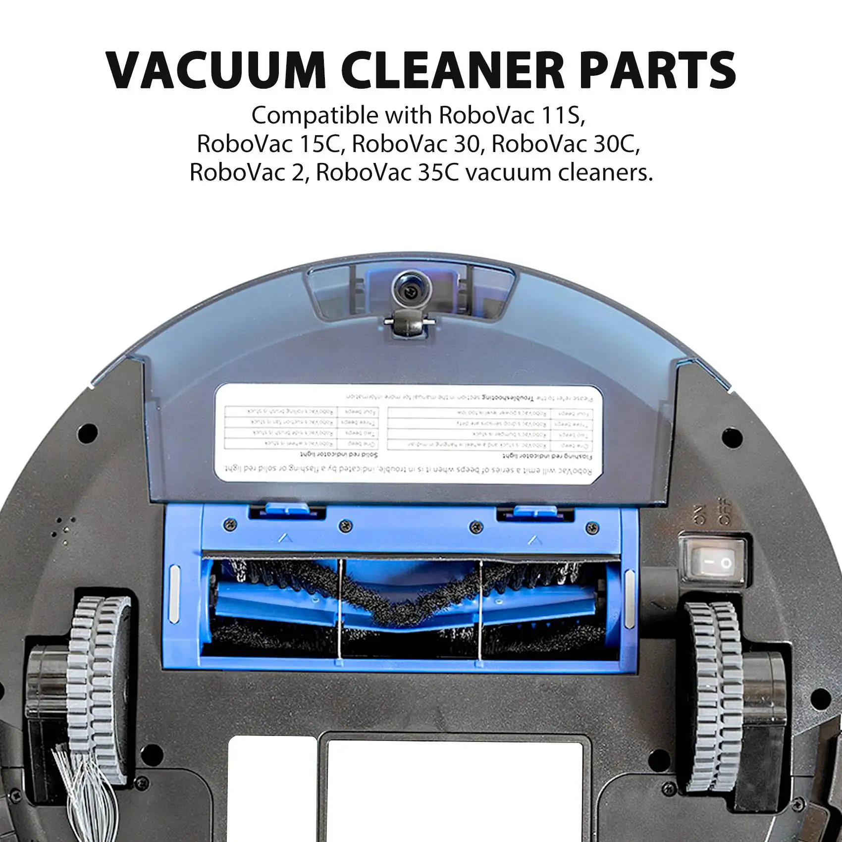 A68M-3 حزمة استبدال أجزاء المتداول فرشاة ل Eufy Robovac 11S 15C 30 30C 12 35C الروبوتية مكنسة كهربائية