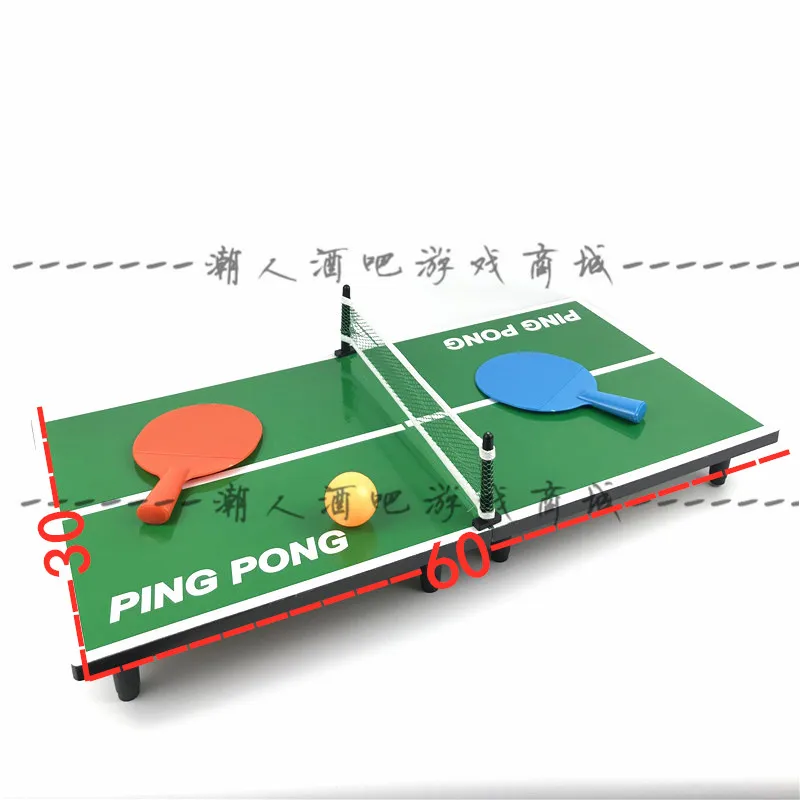 Folding mini table tennis game table children's parent-child interaction