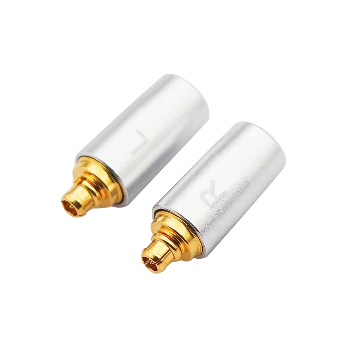 1Pair Earphone Pin Plug Earphone Jack Adapter for Sennheiser IE300 IE900 for Audio Technica N5005 Headphone Plug Silver