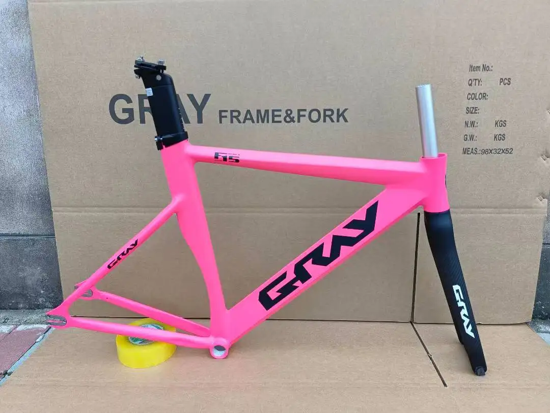 GRAY F15 Bike Frame 700C Aluminium Alloy Fixed Fear Fixie Bicycle