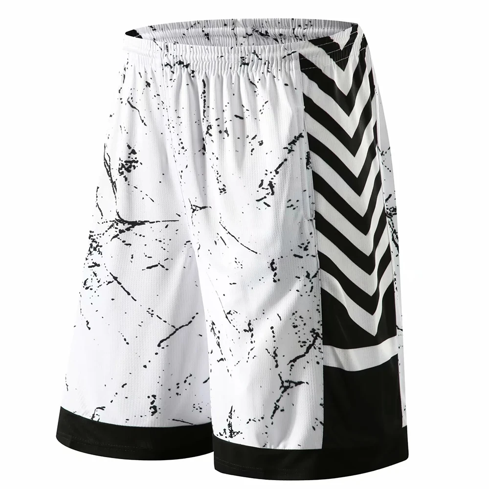 Men\'s Basketball Breathable Sport Shorts Fitness Pocket Running Jerseys Loose Workout Fitness Jogging Training Pants