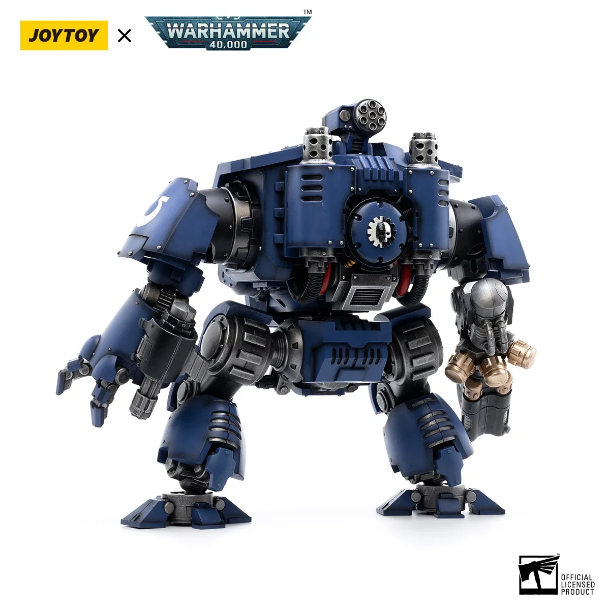 Joytoy warhammer 40k 1/18 figura de ação uittramarines redemptor dreadnought irmão Tyleas anime figura brinquedos presente
