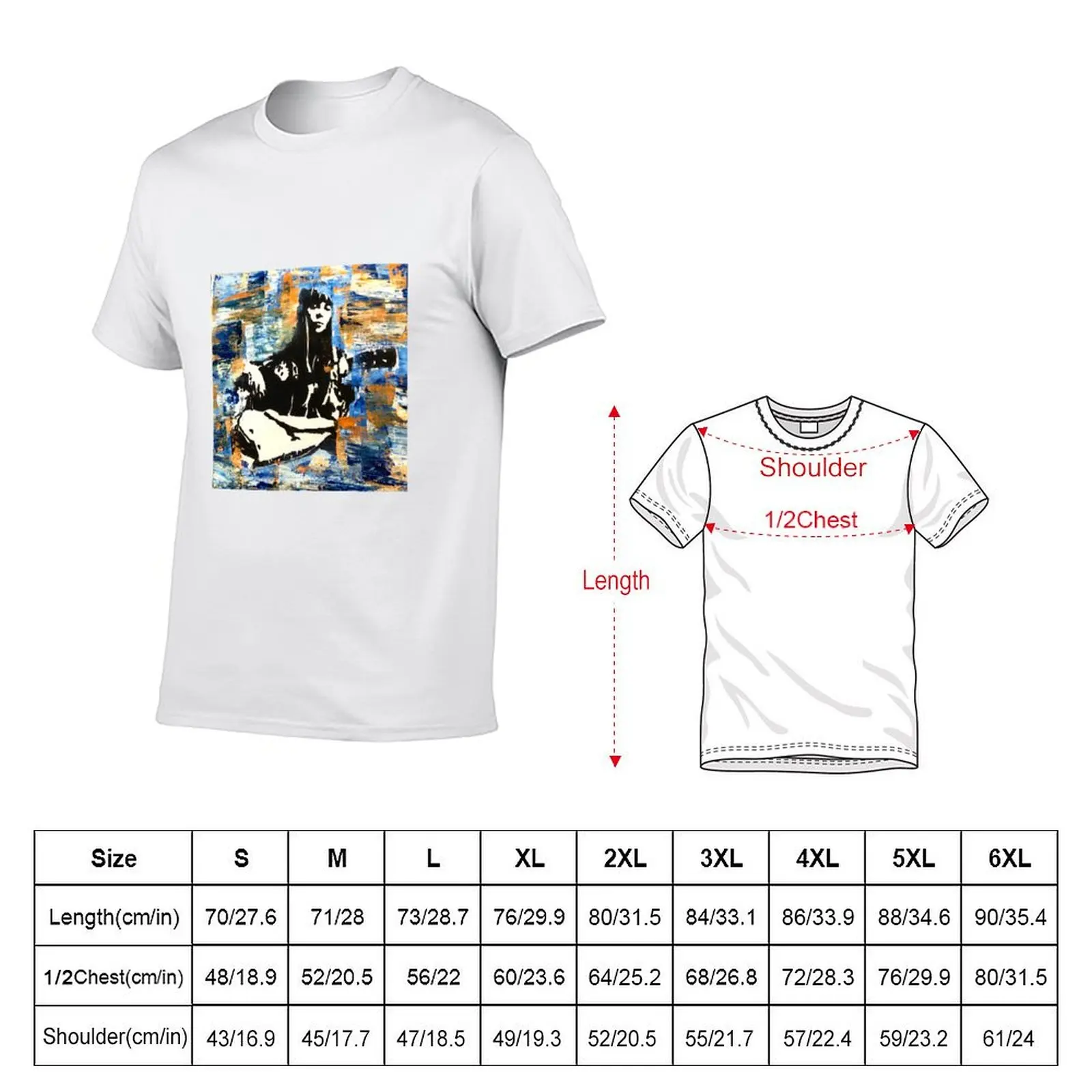 Joni Mitchell T-Shirt Relaxed Fit Casual Short Sleeve Top