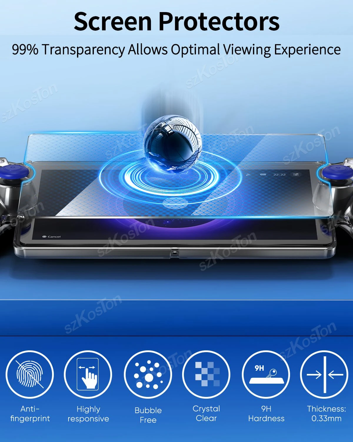 For PlayStation Portal Games Console 3in1 Accessories Bundle Clear Cover Set with Screen Protector for PS Portal Storage bag