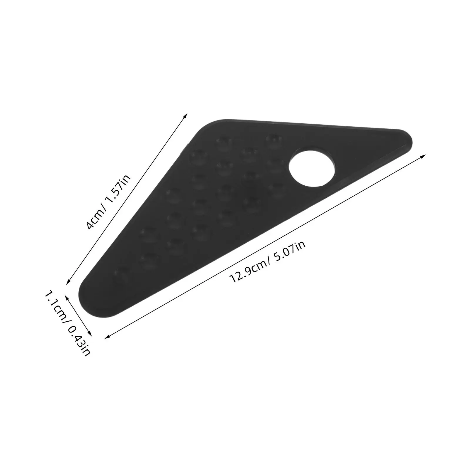 1Pair Front Footboard Insert Motorcycle Foot Peg Pad Black Rider Floorboard Footrest Insert Touring Accessories Compatible