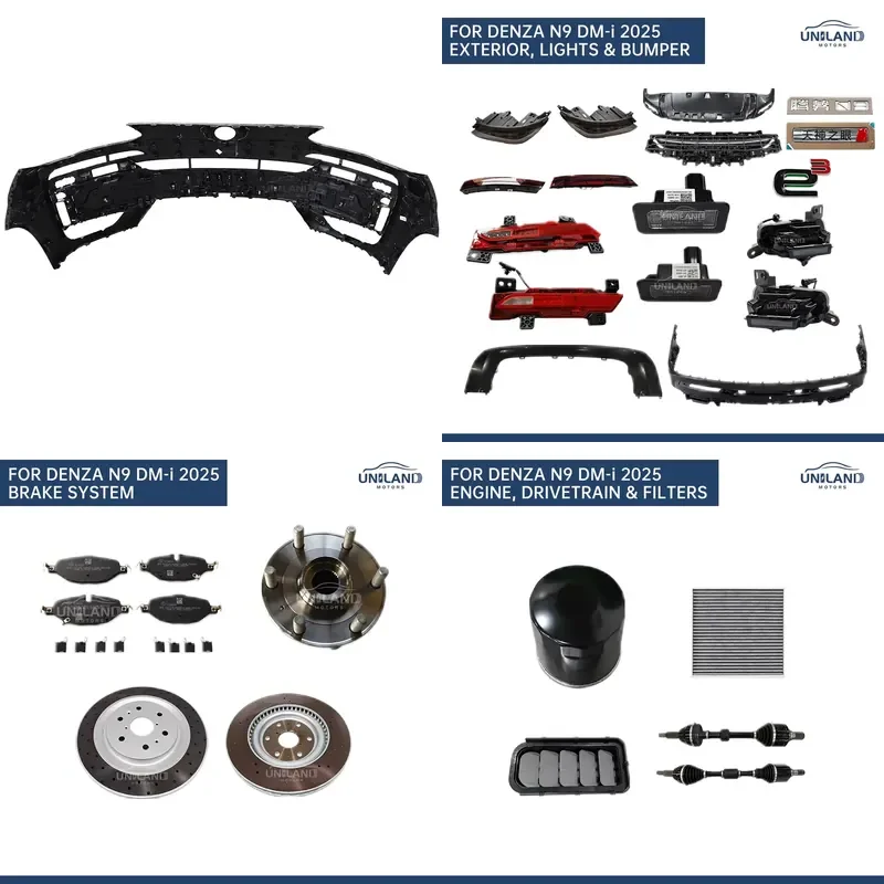Front Bumper Upper Body for Denza N9 DM-i 2025 Auto Parts Car Bumper Replacement SZHA-2803111/30 17111075-00