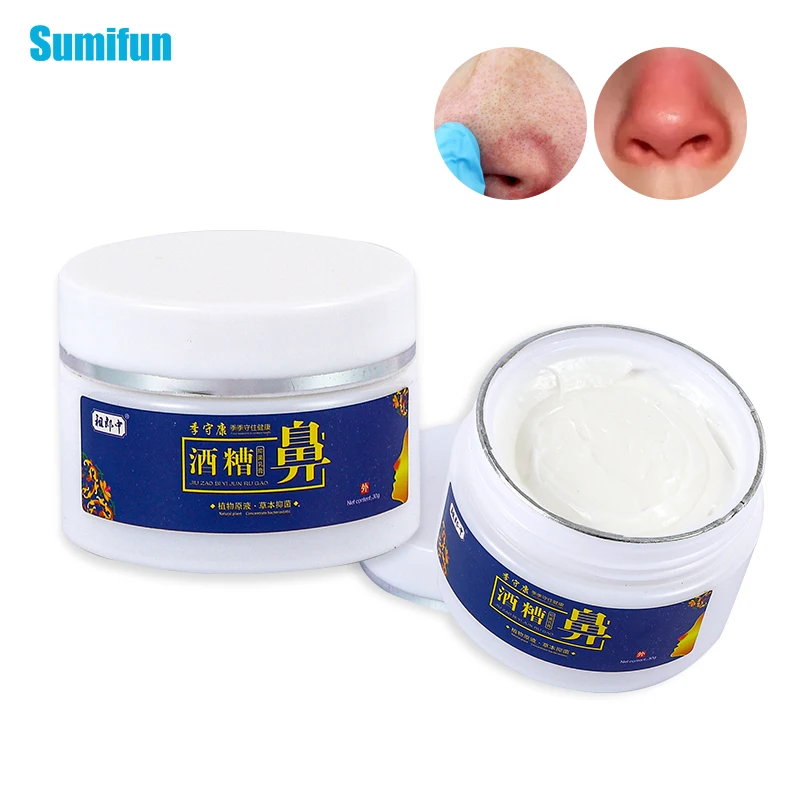 

1Pc 30g Rosacea Treatment Cream Acne Mites Rosacea Cream Remove Nose Skin Redness Swollen Allergy Peeling Blackhead Ointment