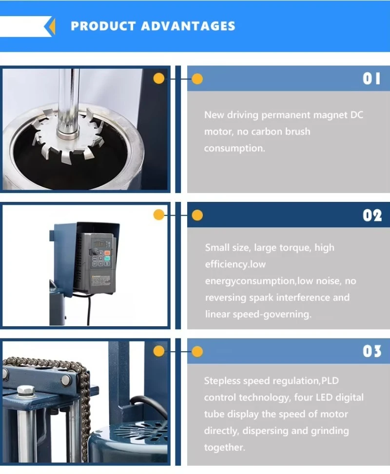Afbeelding 6: Laboratoriummengapparatuur, maalmachine, dispergeermachine voor laboratorium