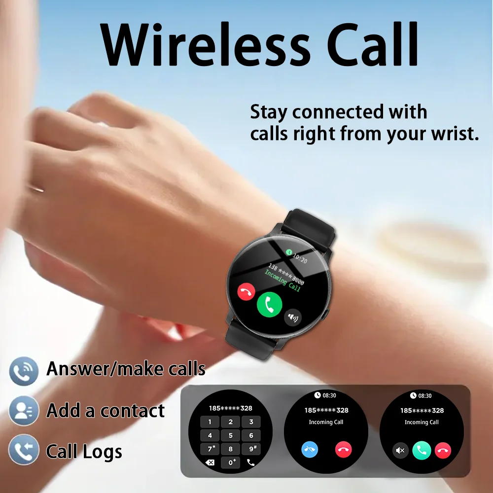 IP68 Waterproof Bluetooth 5.3 Smartwatch 1.38
