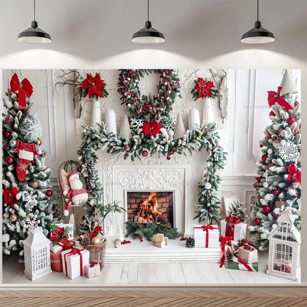 Banner-Hintergrund mit Weihnachts-Wunderland-Schneemann-Motiv, Kindergeburtstagsparty, Heimdekoration, Fotografie-Hintergrund