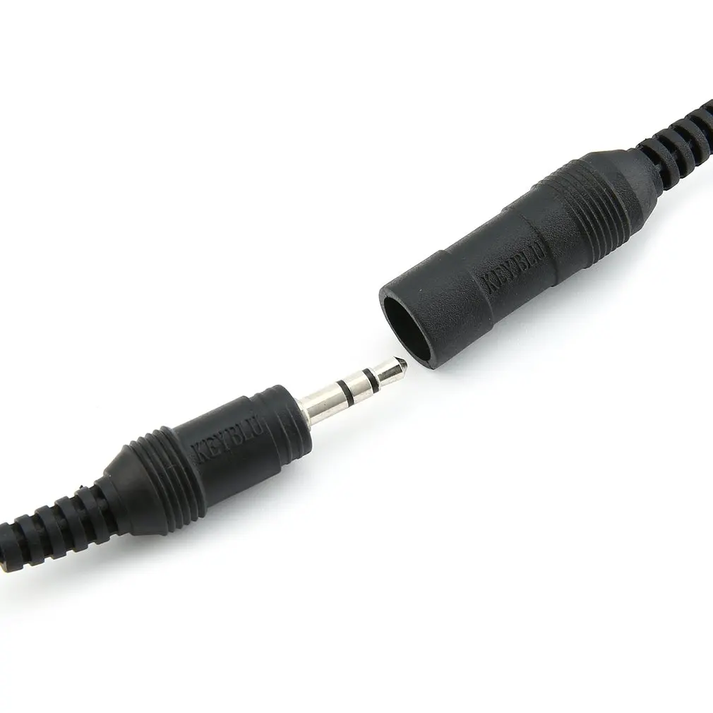 Auriculares PTT mejorados para casco de motocicleta KENWOOD, auriculares con micrófono para walkie-talkie, TYT, BAOFENG, UV-5R, RETEVIS, H777, PUXING, C2242A