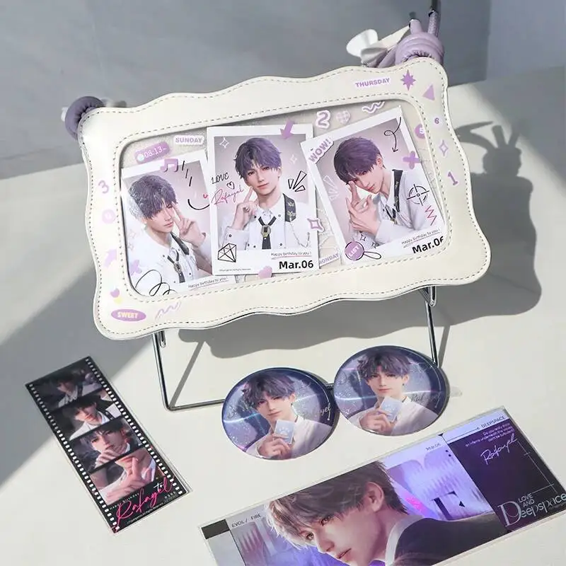 กระเป๋าสะพายไหล่สไตล์ Y2K น่ารักแบบ Kawaii แฟชั่นเก๋ไก๋ กระเป๋าใสสะพายใต้วงแขนสำหรับผู้หญิง ใช้ได้กับทุกชุด กระเป๋าถือและกระเป๋าสะพาย